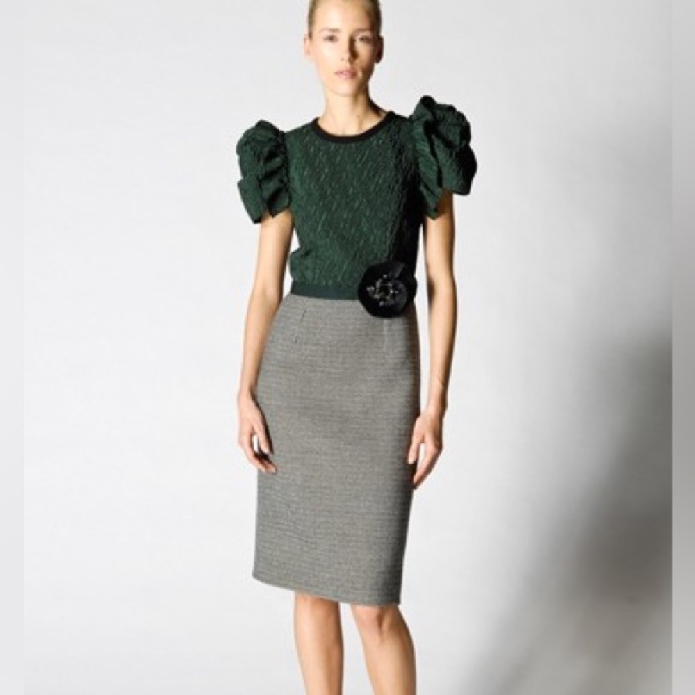 Dolce & Gabbana Black and Green Dress